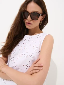 Blusen, Hemden></noscript>MOHITO Bluse Aus Baumwolle Weiu00df