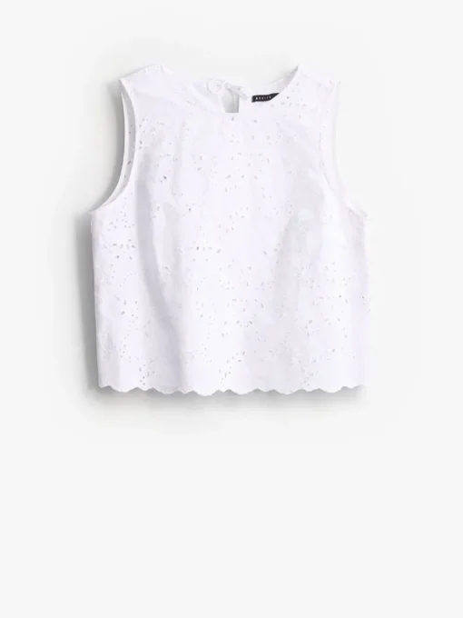 Blusen, Hemden>MOHITO Bluse Aus Baumwolle Weiu00df