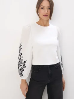 Blusen, Hemden>MOHITO Bluse Aus Baumwolle Weiu00df