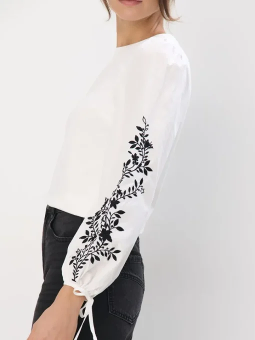 Blusen, Hemden>MOHITO Bluse Aus Baumwolle Weiu00df