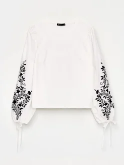 Blusen, Hemden></noscript>MOHITO Bluse Aus Baumwolle Weiu00df