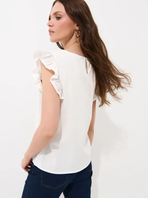 Blusen, Hemden>MOHITO Bluse Aus Baumwolle Weiu00df