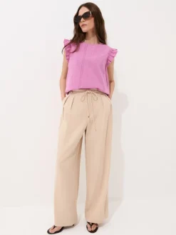 Blusen, Hemden>MOHITO Bluse Aus Baumwolle Pink