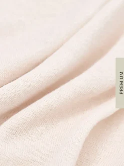 Leinen>MOHITO Bluse aus Baumwolle-Leinenmischung Creme
