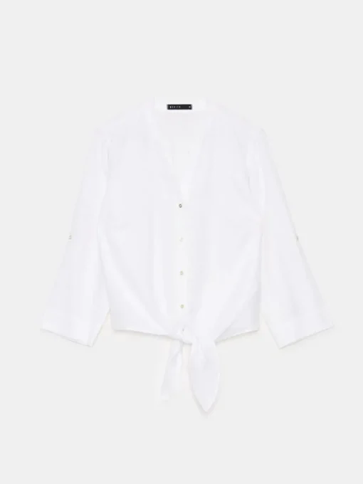 Blusen, Hemden>MOHITO Bluse Aus Lyocell Weiu00df