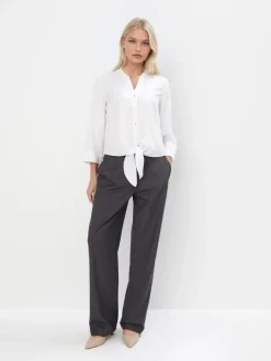 Blusen, Hemden>MOHITO Bluse Aus Lyocell Weiu00df