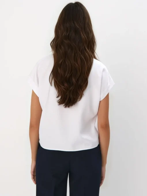 Blusen, Hemden>MOHITO Bluse Aus Lyocell Weiu00df