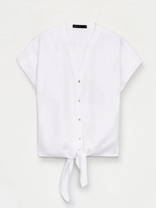 Blusen, Hemden>MOHITO Bluse Aus Lyocell Weiu00df