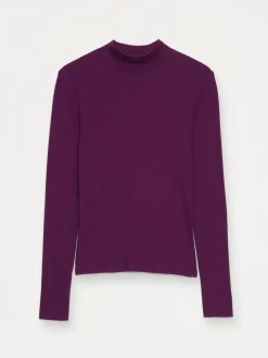 Blusen, Hemden></noscript>MOHITO Bluse aus Lyocell-Mix Dunkelviolett