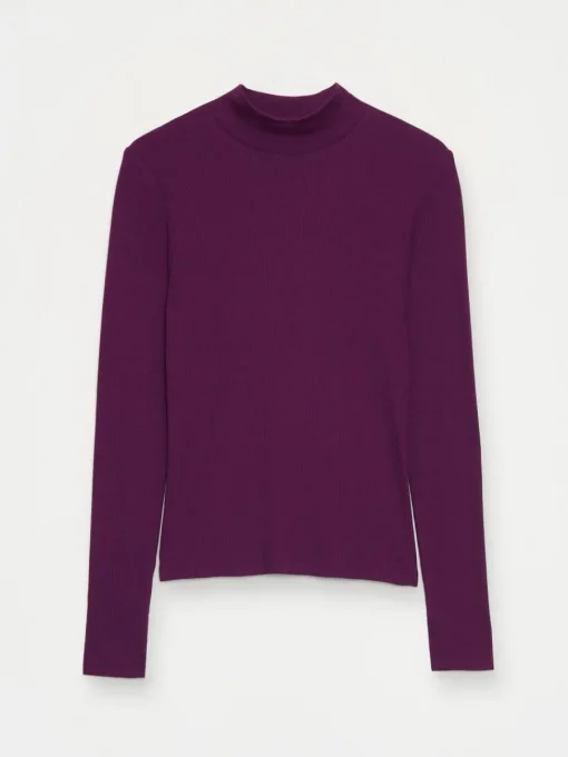 Blusen, Hemden>MOHITO Bluse aus Lyocell-Mix Dunkelviolett