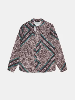 Blusen, Hemden></noscript>MOHITO Bluse mit Animal-Print Mehrfarbig