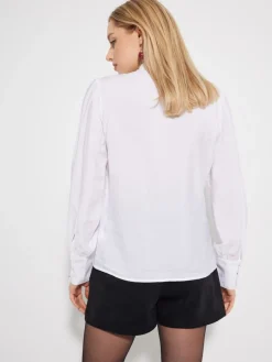Blusen, Hemden></noscript>MOHITO Bluse mit Bindedetail Weiu00df