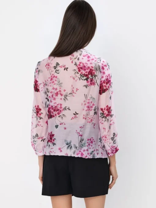 Blusen, Hemden>MOHITO Bluse mit Blumenprint Mehrfarbig