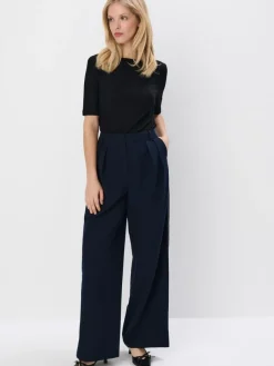 Blusen, Hemden>MOHITO Bluse mit Faden in Metall-Optik Schwarz