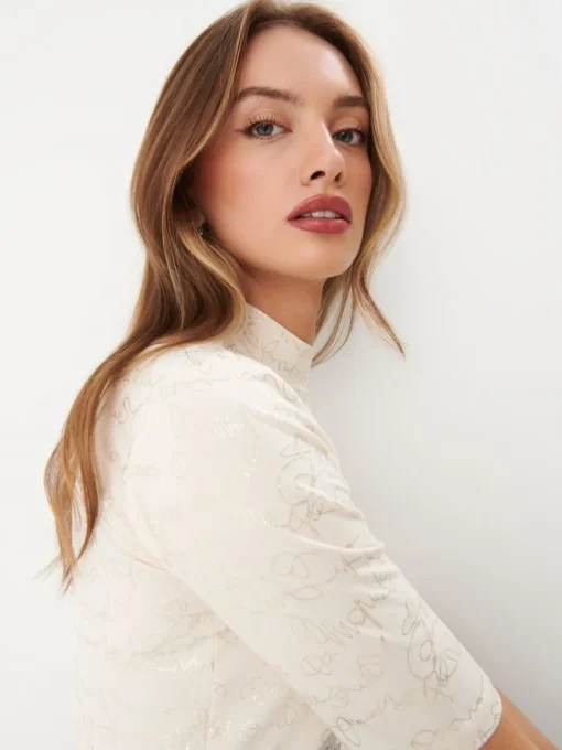 Blusen, Hemden>MOHITO Bluse mit Muster Weiu00df