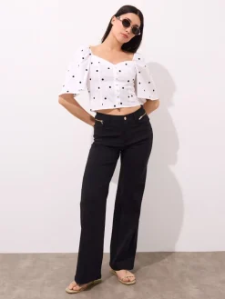 Blusen, Hemden>MOHITO Bluse mit Puffärmeln Weiu00df