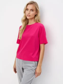 T-shirts, Tops>MOHITO Bluse mit Schlichtem Schnitt Pink