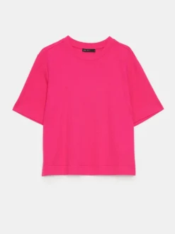 T-shirts, Tops></noscript>MOHITO Bluse mit Schlichtem Schnitt Pink