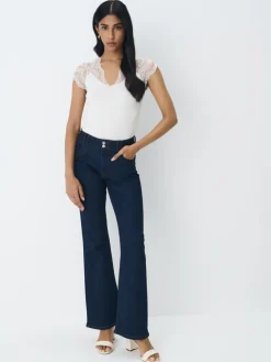Blusen, Hemden>MOHITO Bluse mit Spitze Weiu00df