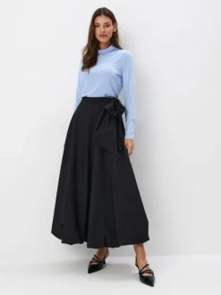 Blusen, Hemden>MOHITO Bluse mit Stehkragen Blau