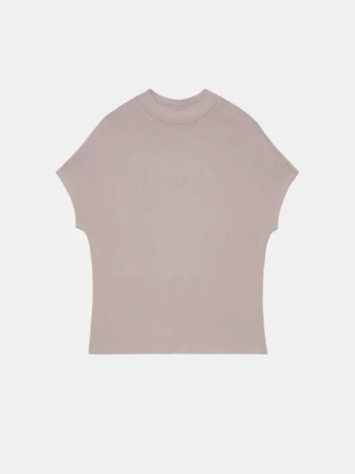 Blusen, Hemden>MOHITO Bluse mit Stehkragen Beige