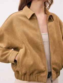 Jacken, Mäntel>MOHITO Bomberjacke Beige