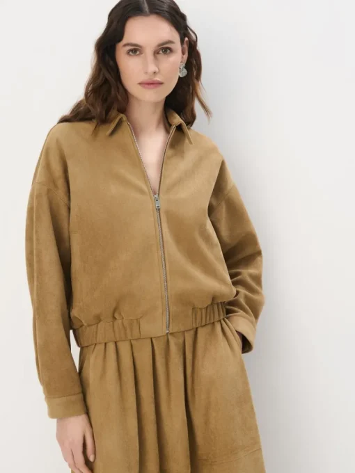Jacken, Mäntel>MOHITO Bomberjacke Beige