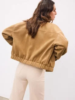 Jacken, Mäntel></noscript>MOHITO Bomberjacke Beige