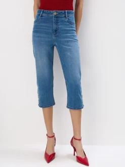 Jeans>MOHITO Caprihose Blau