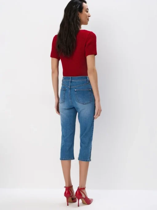 Jeans>MOHITO Caprihose Blau