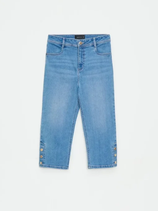 Jeans>MOHITO Caprihose Blau