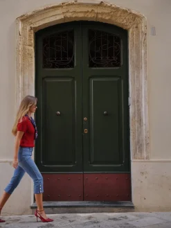 Jeans></noscript>MOHITO Caprihose Blau