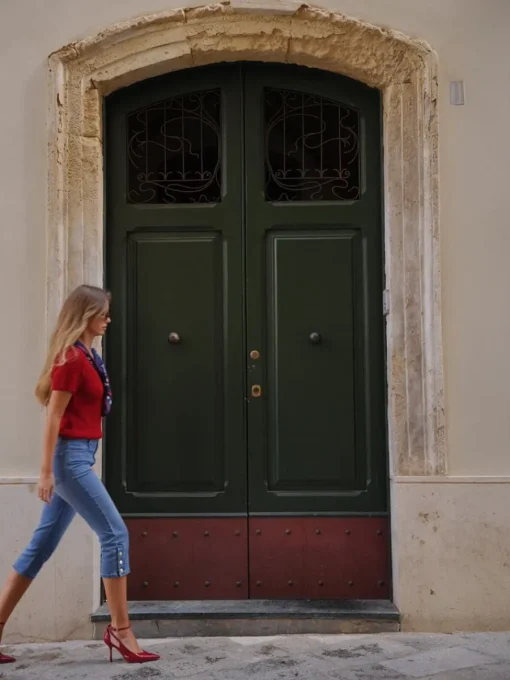 Jeans>MOHITO Caprihose Blau