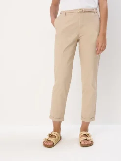 Am Häufigsten Ausgewählt|Hosen>MOHITO Chino slim trousers with belt Beige