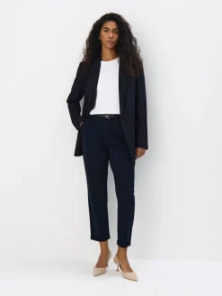 Am Häufigsten Ausgewählt|Hosen>MOHITO Chinohose mit Gürtel Navy