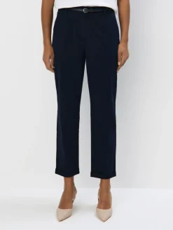 Am Häufigsten Ausgewählt|Hosen>MOHITO Chinohose mit Gürtel Navy