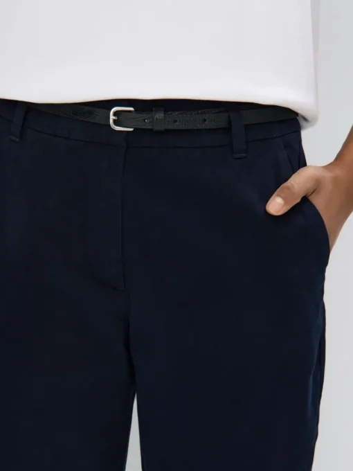 Am Häufigsten Ausgewählt|Hosen>MOHITO Chinohose mit Gürtel Navy
