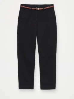 Hosen>MOHITO Chinohose mit Gürtel Schwarz