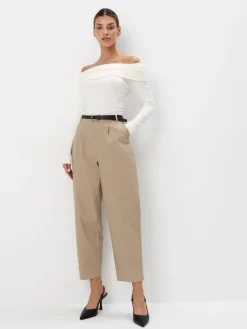 Hosen>MOHITO Chinohose mit Slim-Fit Beige