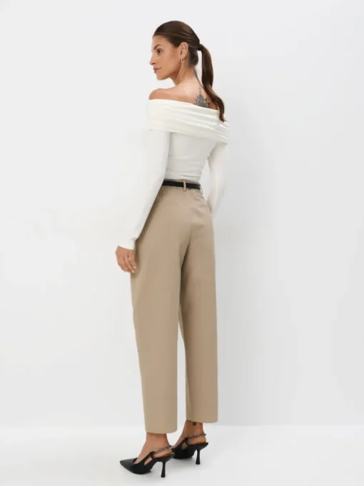 Hosen>MOHITO Chinohose mit Slim-Fit Beige