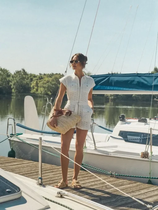 Frühlingskleider|Kleider, Overalls>MOHITO Damenoverall Creme
