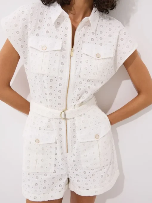 Frühlingskleider|Kleider, Overalls>MOHITO Damenoverall Creme