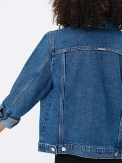 Jacken, Mäntel></noscript>MOHITO Denim-Jacke Blau