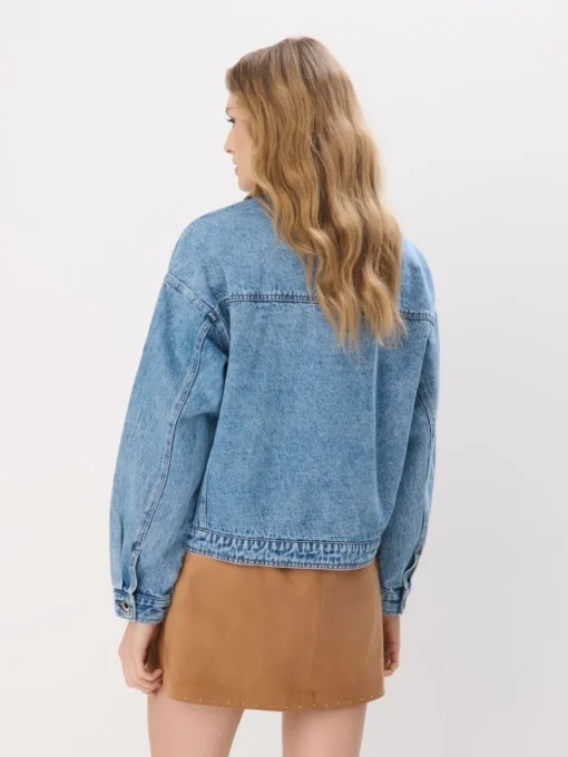 Jacken, Mäntel>MOHITO Denim-Jacke Blau