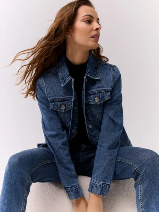 Am Häufigsten Ausgewählt|Jacken, Mäntel>MOHITO Denim-Jacke Blau
