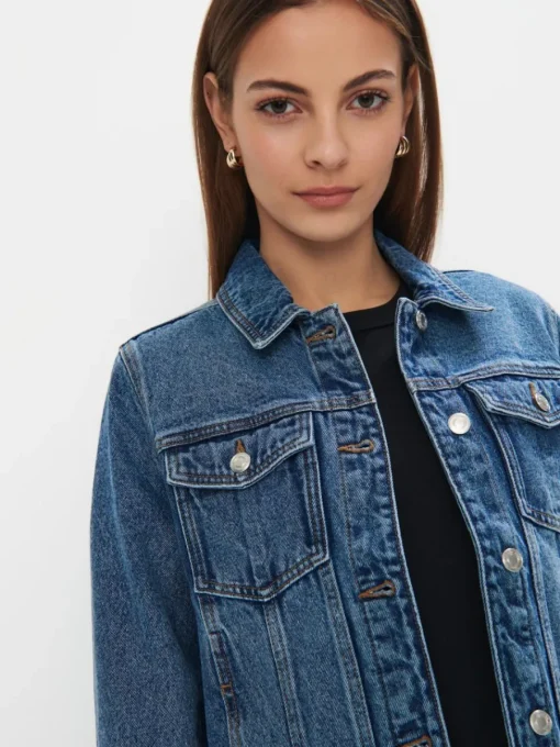 Am Häufigsten Ausgewählt|Jacken, Mäntel>MOHITO Denim-Jacke Blau