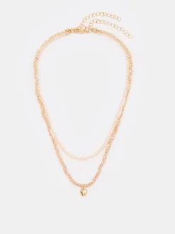 Schmuck|Beachwear Kollektion>MOHITO Doppelte Halskette Mehrfarbig