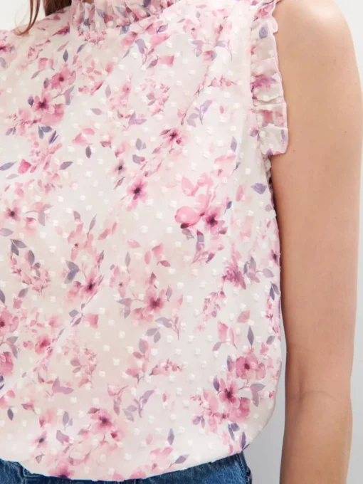 T-shirts, Tops>MOHITO Elegant top with stand up collar Mehrfarbig