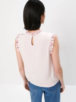 T-shirts, Tops></noscript>MOHITO Elegant top with stand up collar Mehrfarbig