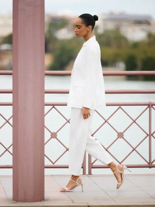 Anzüge|Hosen>MOHITO Elegante Hosen Nude